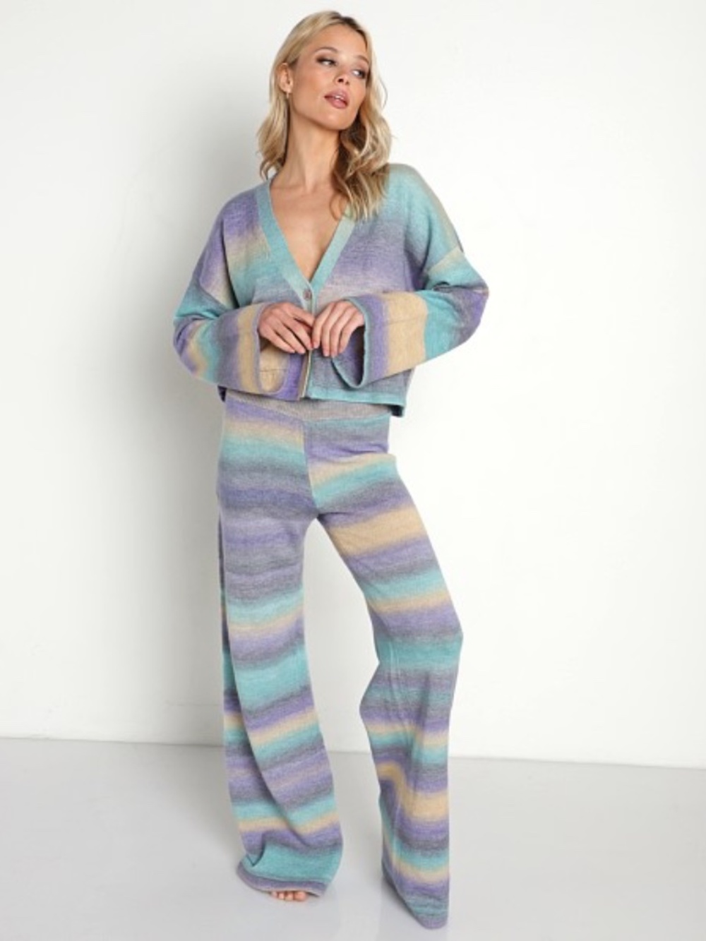 Beach Riot Ramona Pant and Judith Sweater, Medium